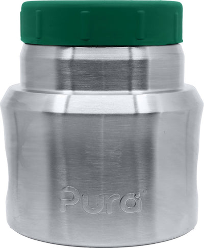 Barattolo termico Pura Lunch - barattolo termico - senza plastica, senza BPA - piccolo da 275 ml - mantiene il cibo caldo o freddo - resistente e adatto per pranzo, picnic e viaggi