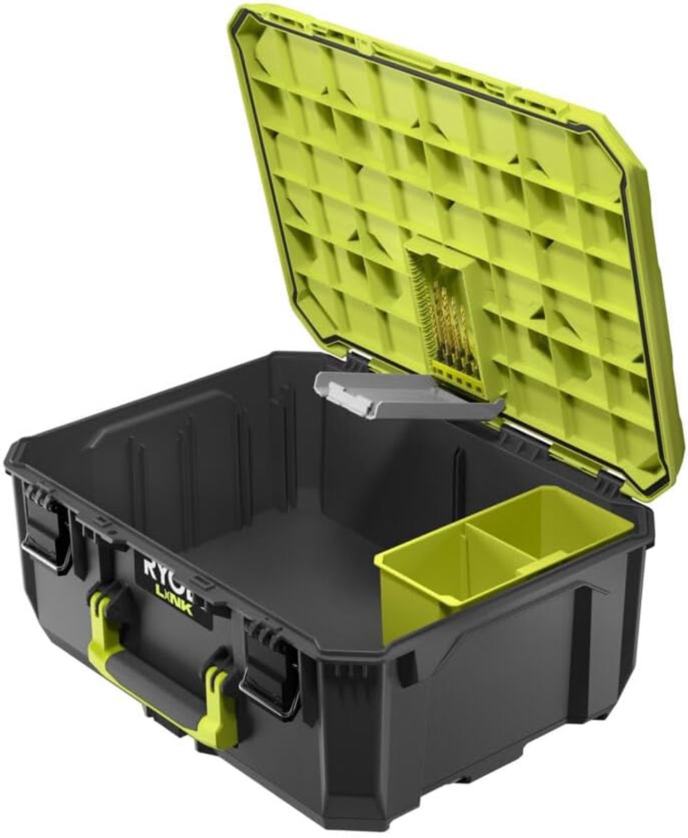Ryobi link opbergbox rsl102 gereedschapskist m (draagvermogen tot 36 kg, waterdicht volgens ip65)