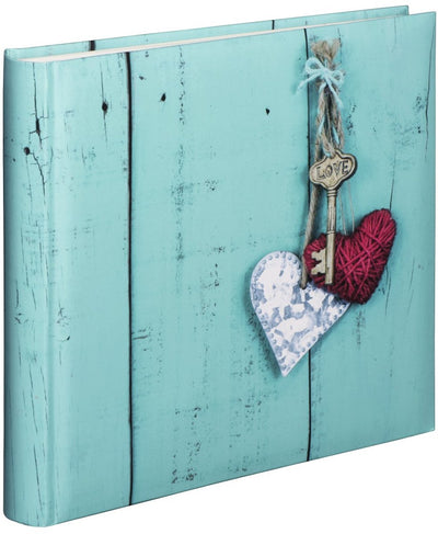 Hama Album XL Rustico 30x30 cm 100 pagine bianche Chiave d'amore