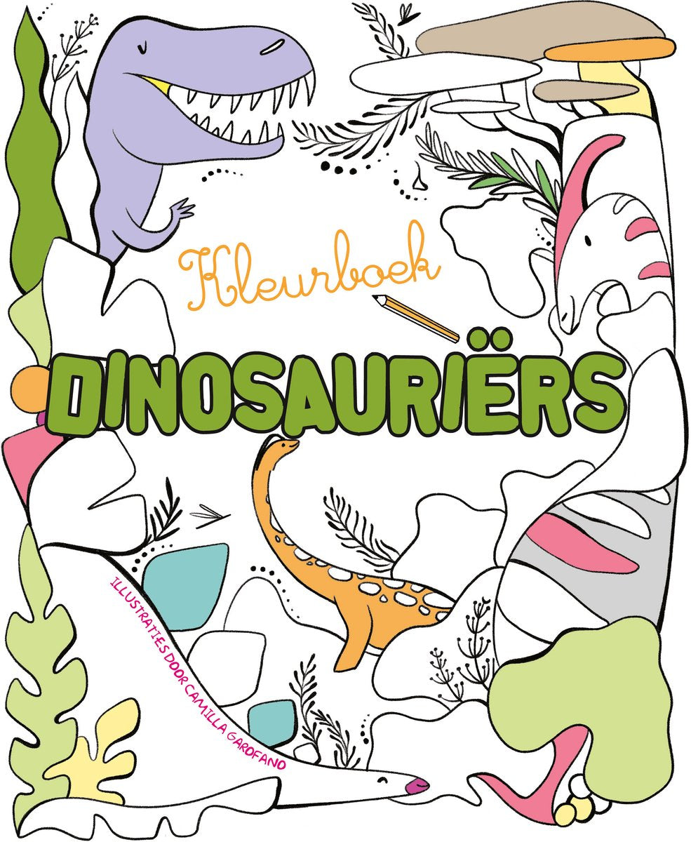 Dinosauriërs - kleurboek