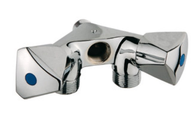 Toma de válvula de pared para conexión de dispositivos Kirchhoff, 1 2 et x 3 4 et x 1 2 it, con válvula antirretorno - 986321113