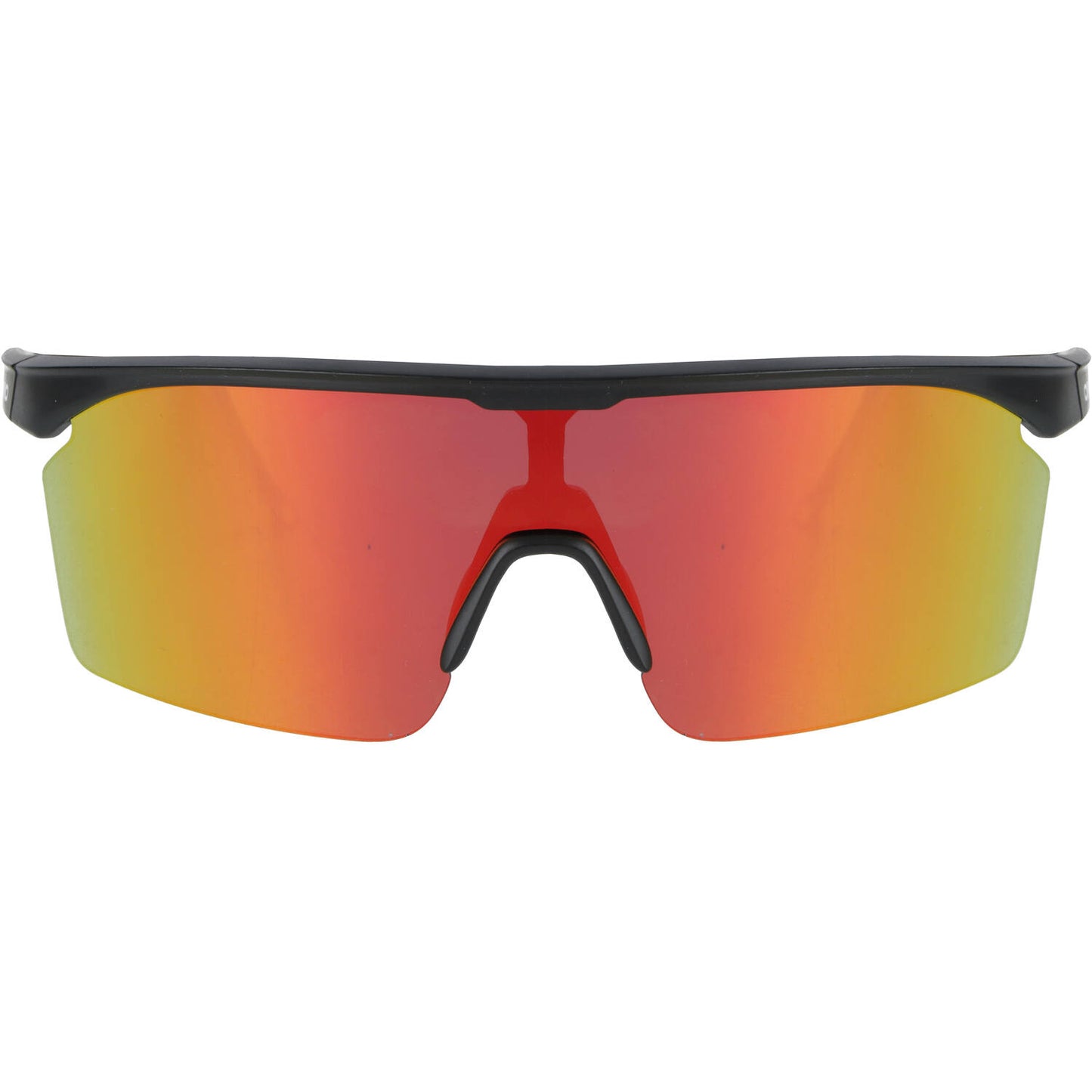Trivio - fietsbril noa zwart revo rood met extra transparante lens