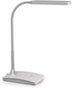 Maul pearly bureaulamp - led - kunststof metaal - zilver - dimbaar - touch bedienbaar - tafellamp