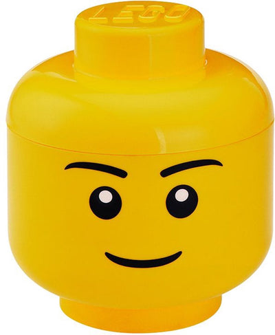 Habitación Copenhagen Lego Storage Head Boy Klein Yellow