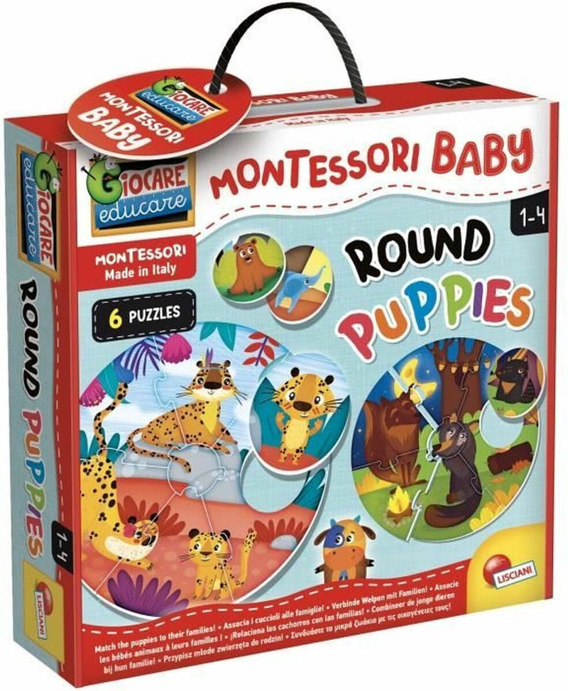 Lisciani montessori cuccioli rotondi baby