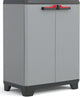 Keter stilo low cabinet - 1 shelf - 68x39x90cm - dark gray black
