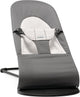 Sedia a dondolo Babybjörn Balance Soft - jersey intrecciato - grigio scuro-grigio - ergonomica - regolabile - pieghevole