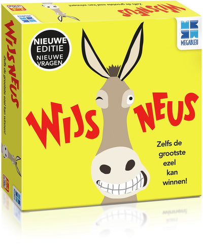 Megableu Wise Guy - El divertido juego de preguntas para toda la familia - Juego de mesa a partir de 12 años - 2-6 jugadores - Juego de mesa con pistas