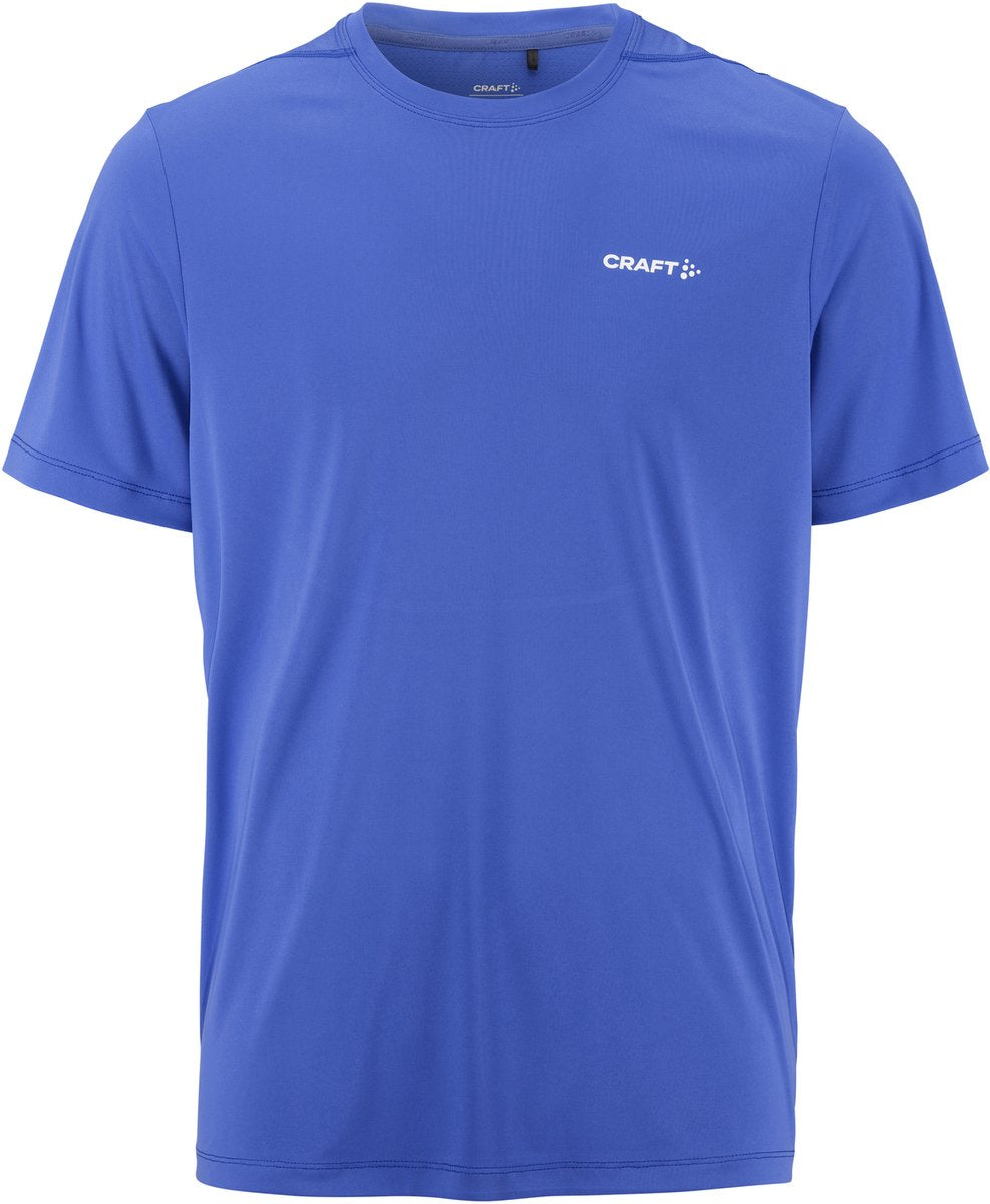 Craft core essence ss tee 2 m heren sportshirt - blauw
