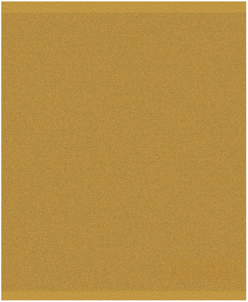 Ddddd - 6x strofinacci da cucina - logo - 50x55 cm - giallo ocra - set da 6 pezzi