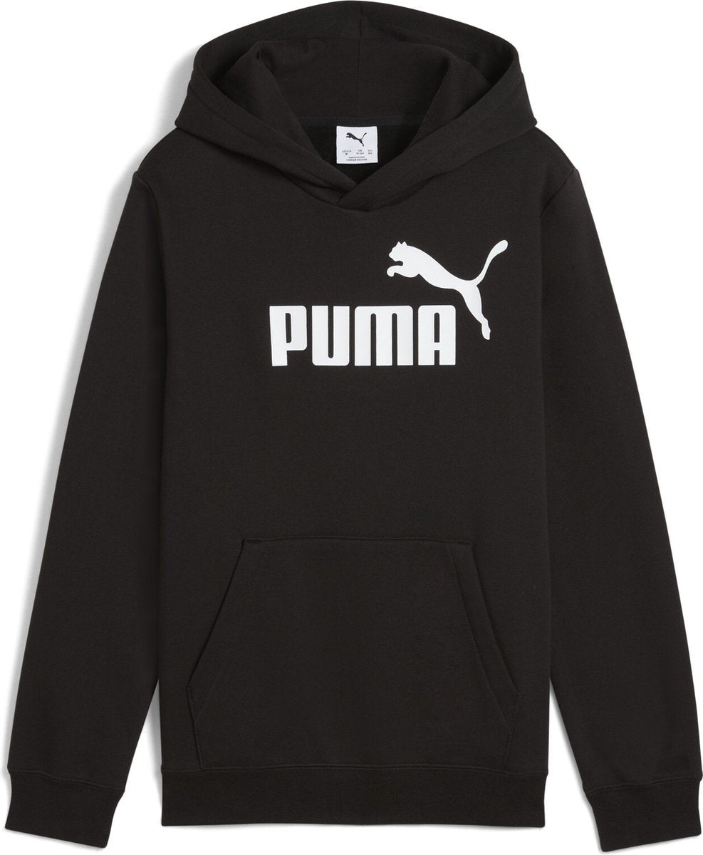 Puma ess no. 1 sudadera con capucha con logo fl b suéter unisex - negro