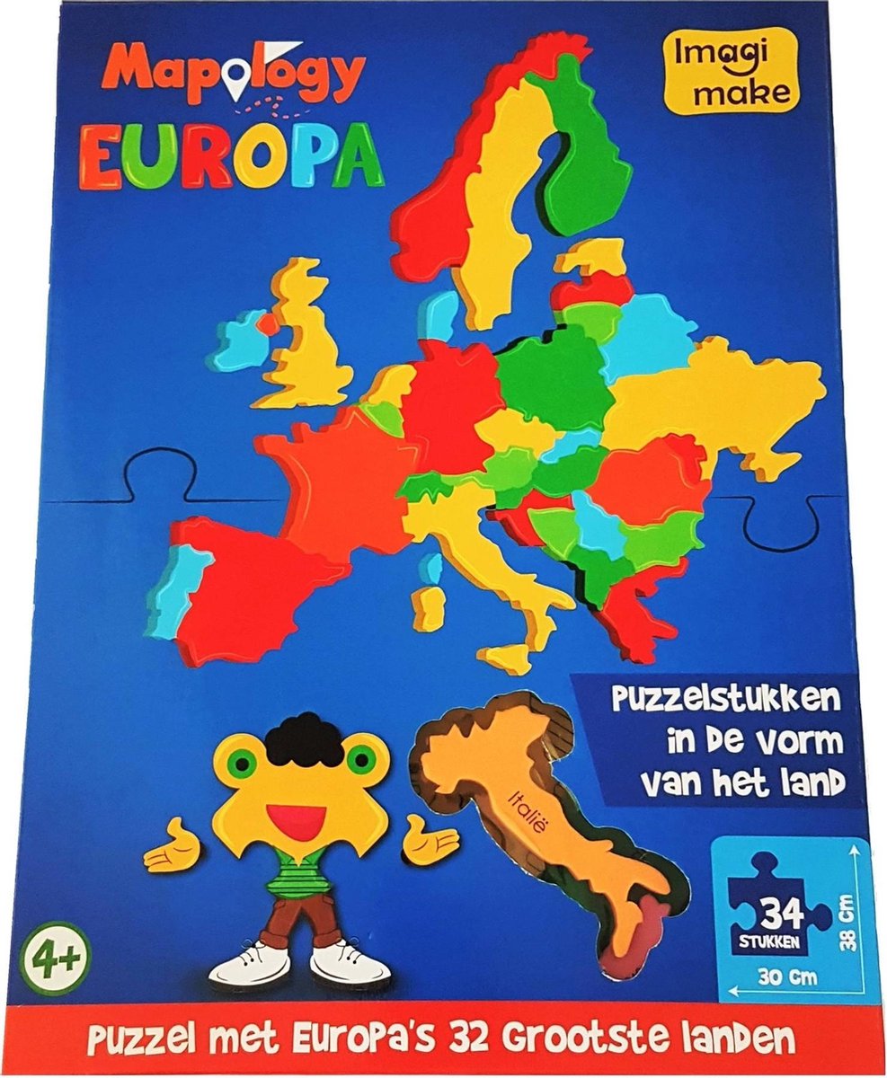 Puzzle in schiuma Imagimake più grandi paesi d'Europa