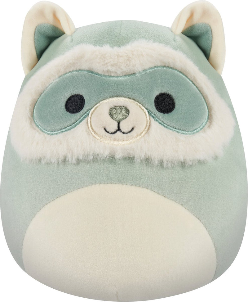 Squishmallows - hemkey - peluche hurón salvia 19cm