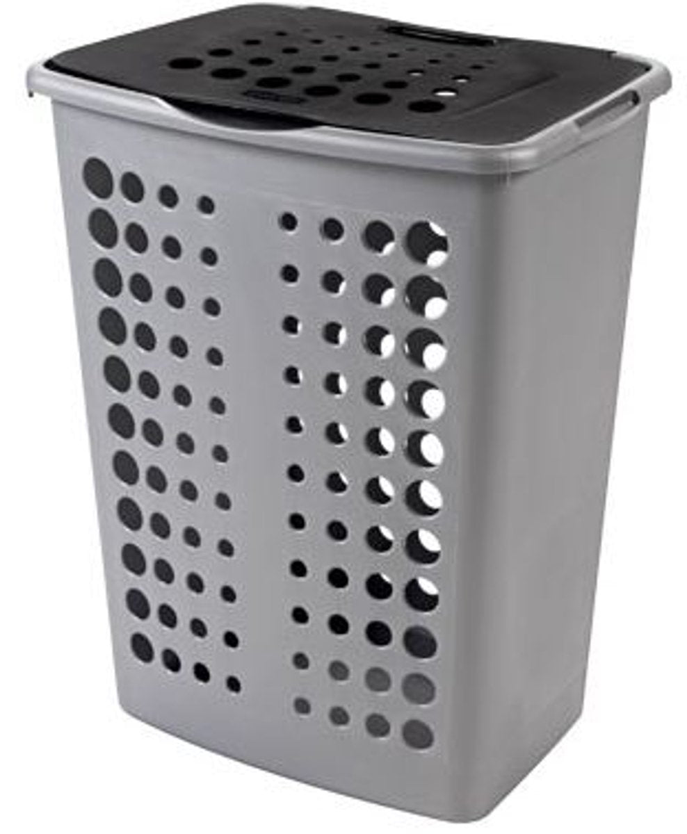 Curver Curver Victor Laundry Ceste con coperchio 60L Antracite