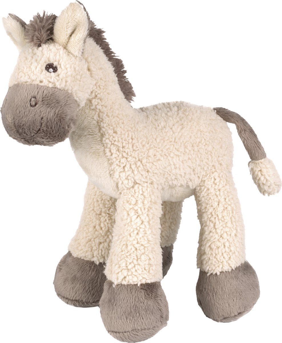 Happy horse paard helma knuffel 24cm - beige - baby knuffel