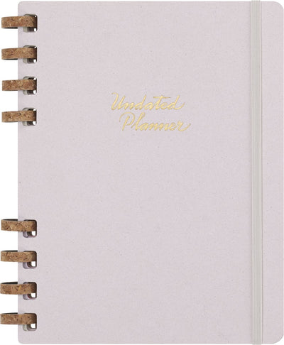 Moleskine undated spiral planner - xl - grape