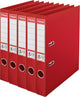 Raccoglitore Esselte nr.1 vivida - larghezza dorso 50 mm - confezione risparmio (5 pezzi) - rosso