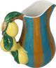 Vaso collezione hd limone dolomite multi 18.5x12.5x20.3cm