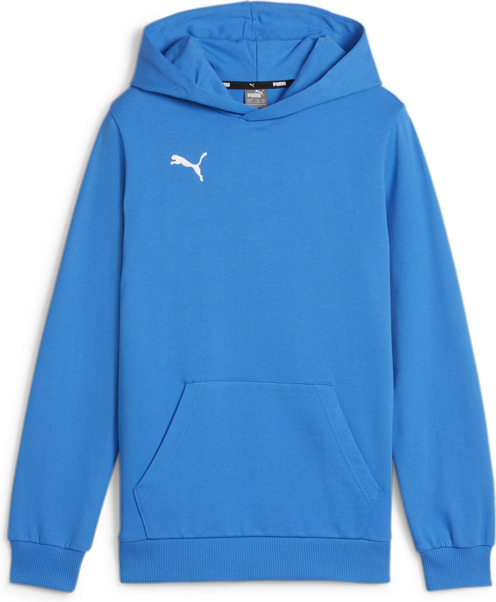 Puma teamgoal casuals hoody jr jongens sporttrui - ignite blue- white