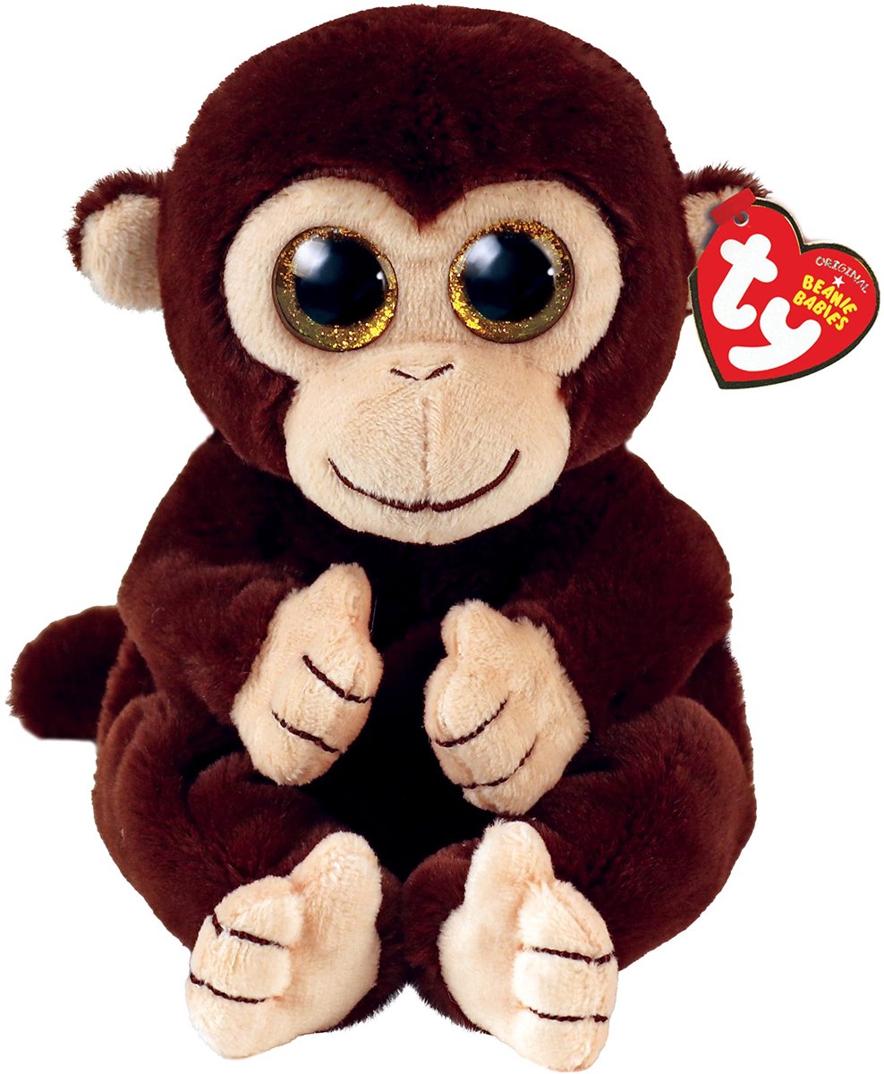 Ty Beanie Babies Belllies Matteo Monkey, 15 cm