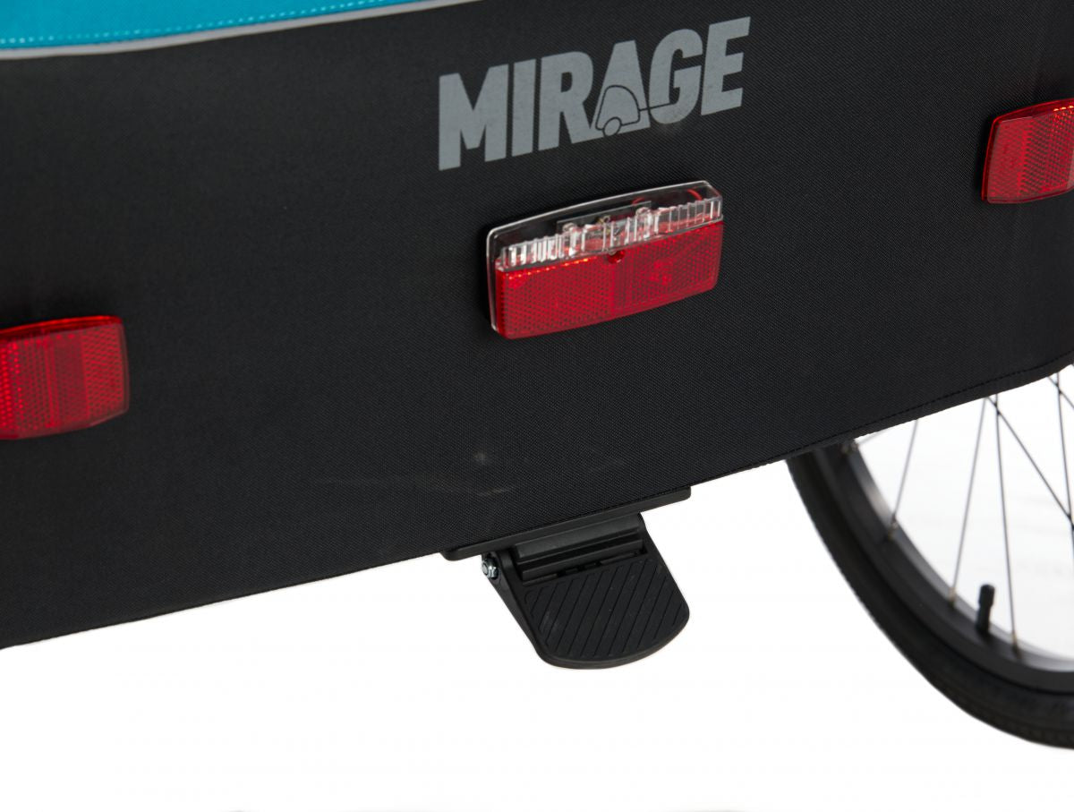 Mirage Tommy Kinderfietskar - Aluminium frame, wielvering, 3-punts gordel, blauw, 2021