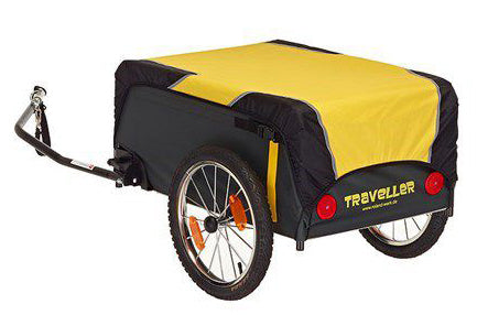 Roland Traveller Bicycle Trailer 130L 16 pollici unisex nero