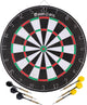 Masterdarts dartbord met scorebord - ø 45 cm - inclusief 6 pijlen en marker
