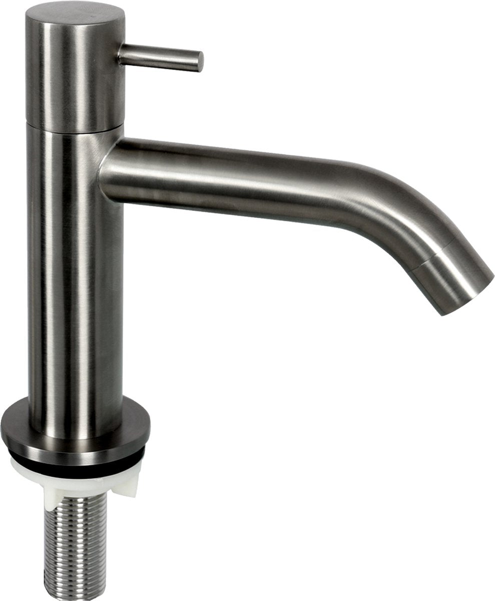 Grifo de agua fría Differnz - mix match - curvo - gun metal