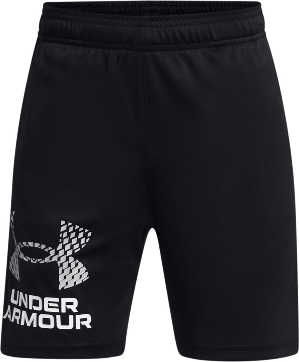 Pantaloni sportivi da ragazzo Under Armour UA Tech Logo Shorts - neri