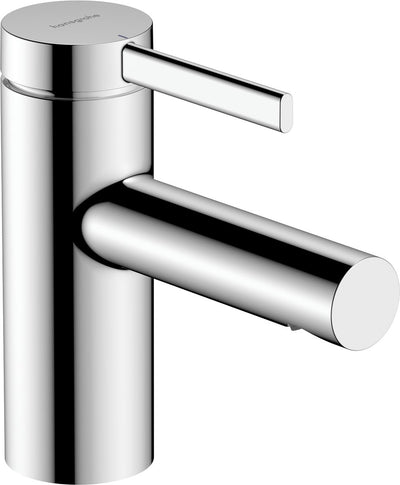 Hansgrohe Zesis S toilet tap 70 with straight handle for cold water or preset temperature without drain Chrome