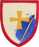 Playwood Wooden Shield con mango