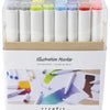 Bolígrafo Creativ Company, ancho de trazo 1+8 mm, colores estándar, 48 piezas 1 caja