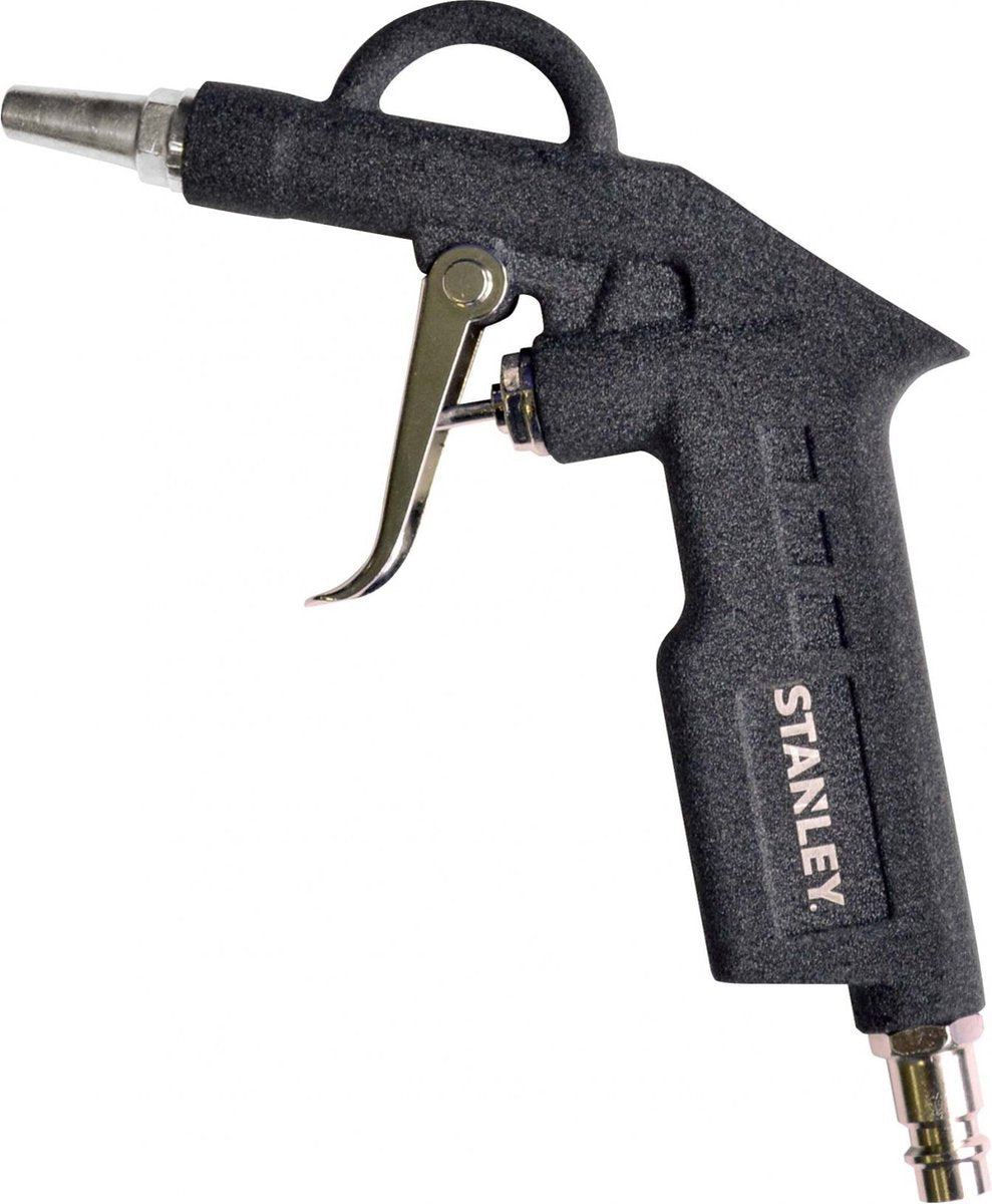 Pistola de aire Stanley 150036xstn - aire comprimido - jeringa de aire con boquilla corta - máx. 8bar - negro
