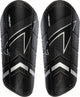 Avento scheenbeschermers - double strap - zwart - maat m