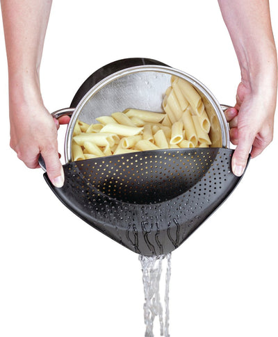 Metaltex pouring aid 14.5x27.5x9 cm black