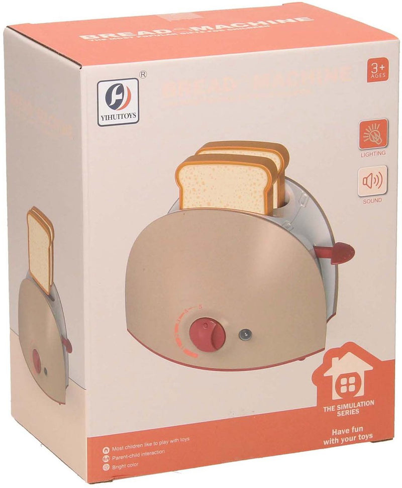 Tostadora con luz y sonido.