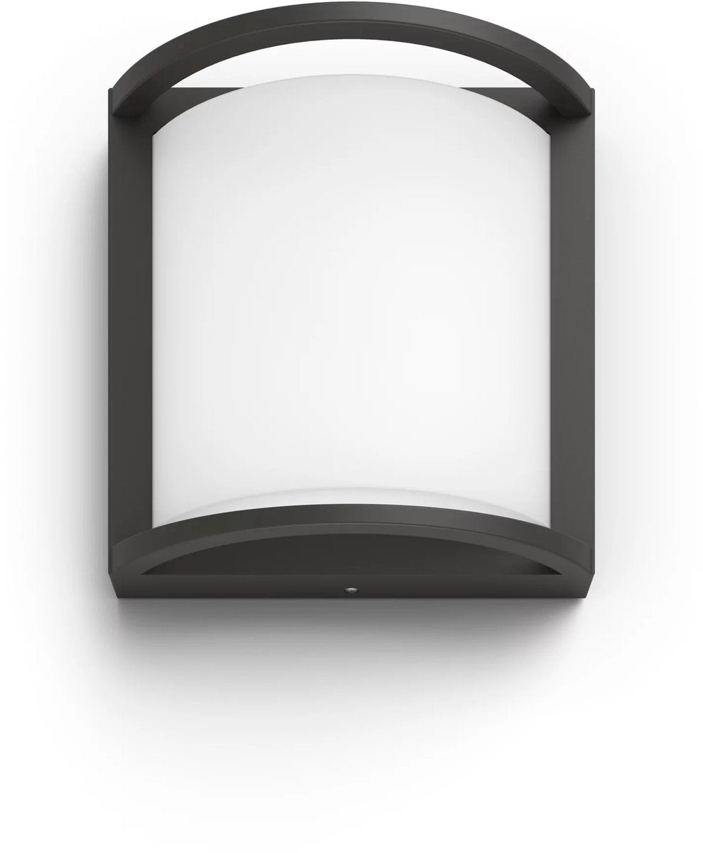 Philips Lámpara de pared LED Philips Samondra - ultra eficiente - antracita - 3,8W