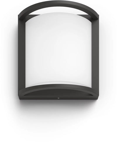 Philips Lámpara de pared LED Philips Samondra - ultra eficiente - antracita - 3,8W