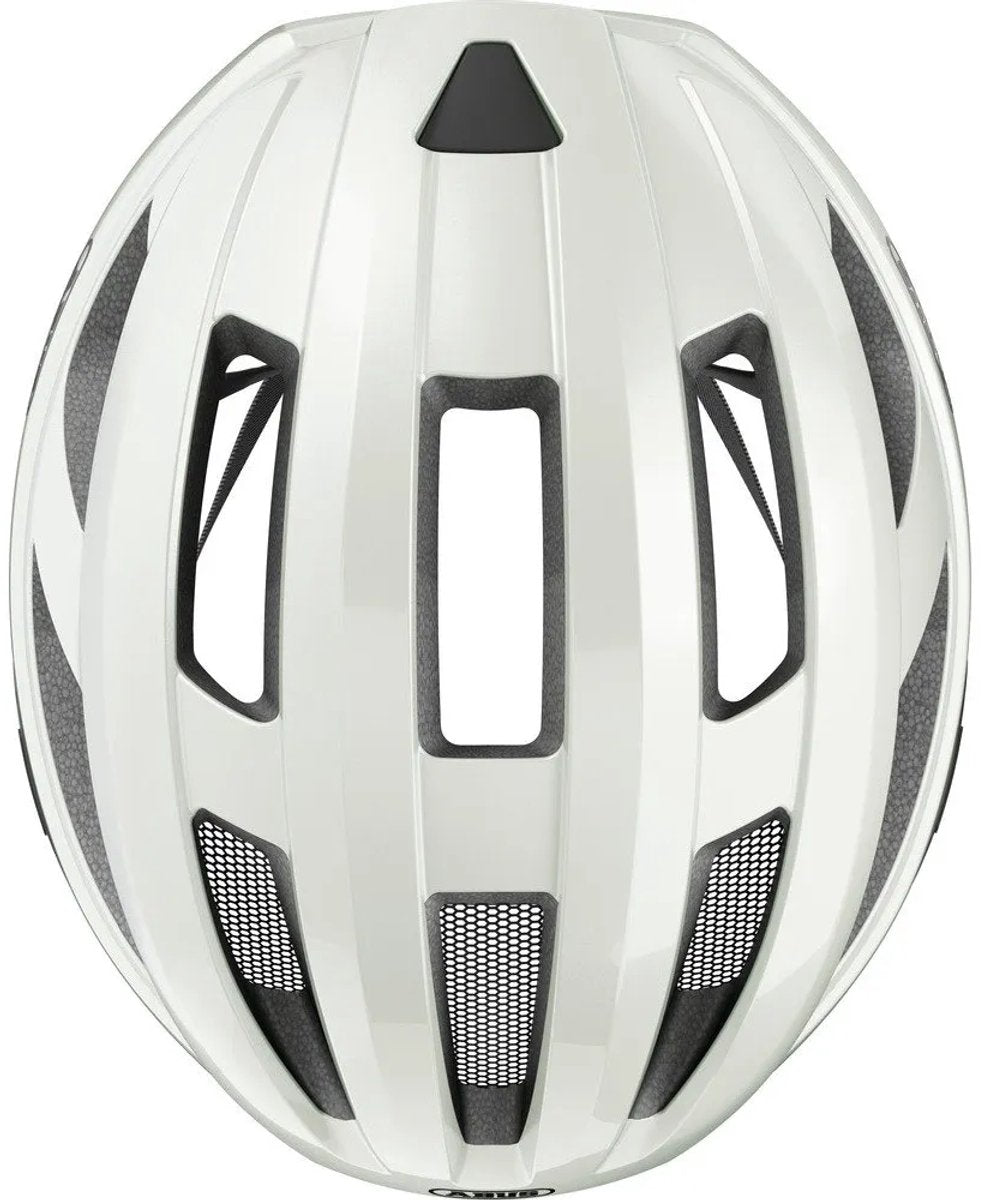 Abus Helm Macator MIPS pearl white L 58-62cm