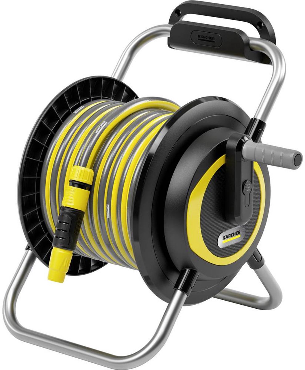 Kärcher hr 3.20 set slanghaspel - incl. 20 m primoflex tuinslang - slangcapaciteit (m) 40 (1 2 ) 30 (5 8 ) 25 (3 4 ) - compact - incl primoflex tuinslang