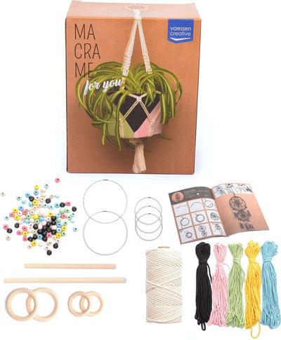 Vaessen creative • macramé weaving set