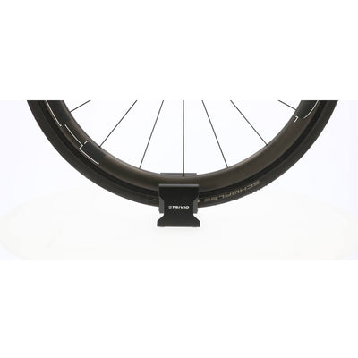 Trivio - soporte para bicicleta rueda delantera negro