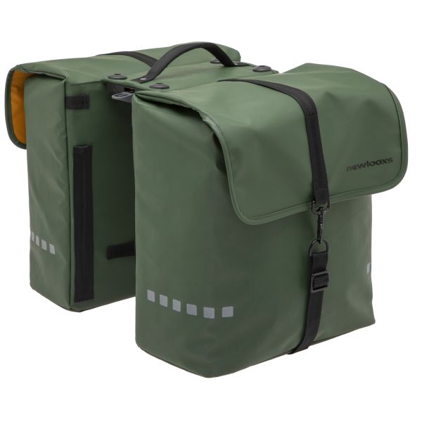 Nueva bolsa de bicicleta de doble bicicleta de Looxs - Verde - 39L