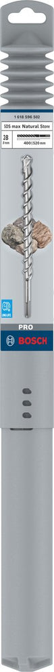 Taladro para piedra natural bosch pro sds max-9, 28 x 400 x 520 mm