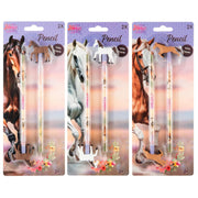 Matite Moxy Horse 2 pezzi con topper 3 ass - afbeelding 1