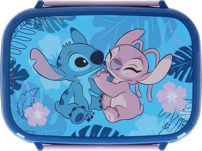 Disney Stitch Lunch Box Blue Lila