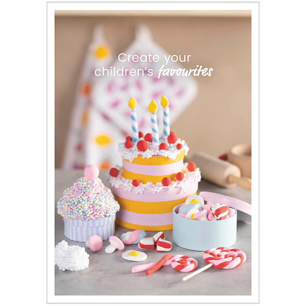Postal de empresa Creativ, modelado, tartas y dulces, a5, hoja 14,8x21 cm, 1 unidad