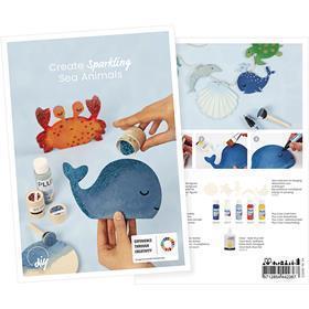 Cartolina aziendale Creativ, cura per la vita sott'acqua, a5, foglio 14,8x21 cm, 1 pezzo