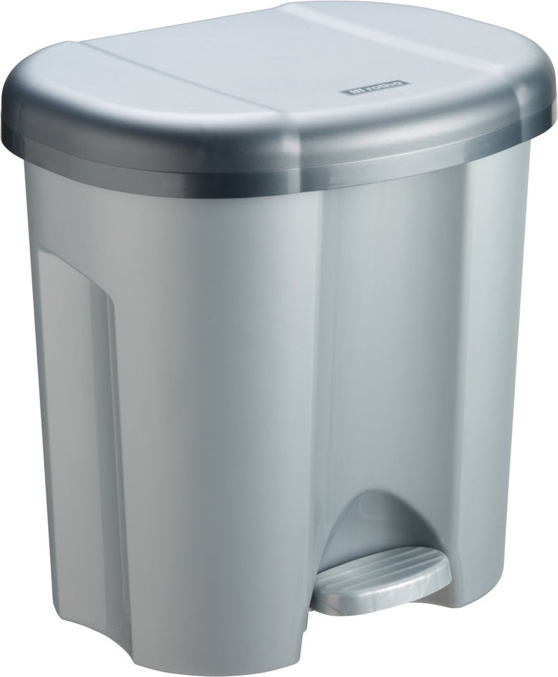 Separatore di rifiuti Rotho duo 2x10l - argento - senza BPA