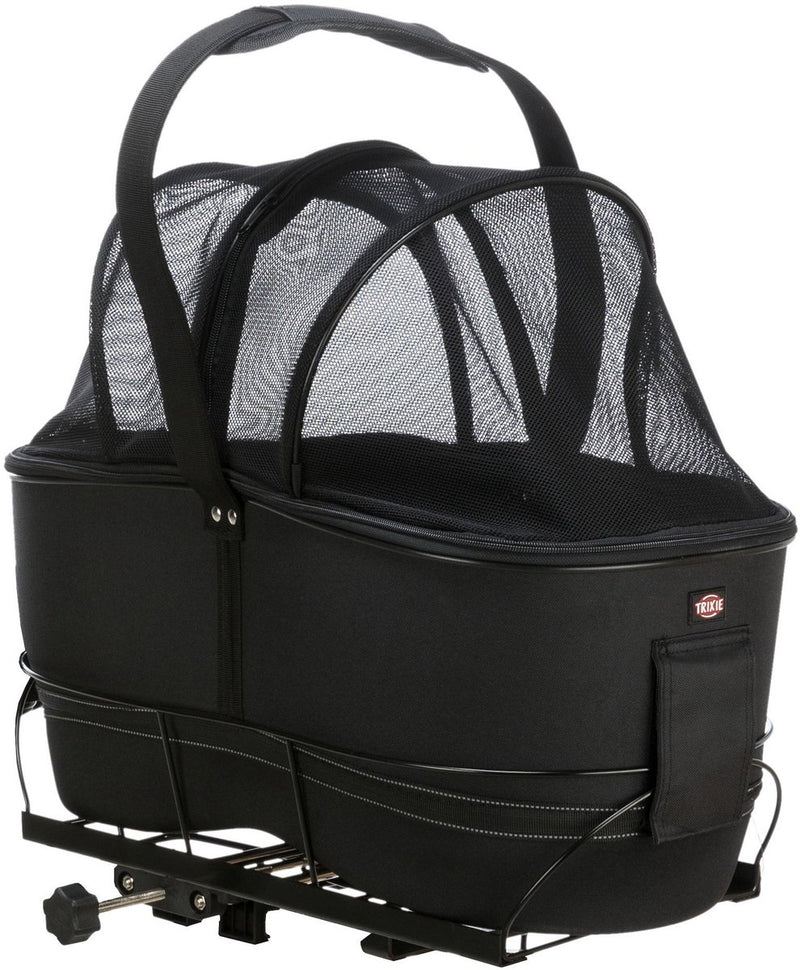 Trixie Bicycle Basket Luggage Carrier Black Black